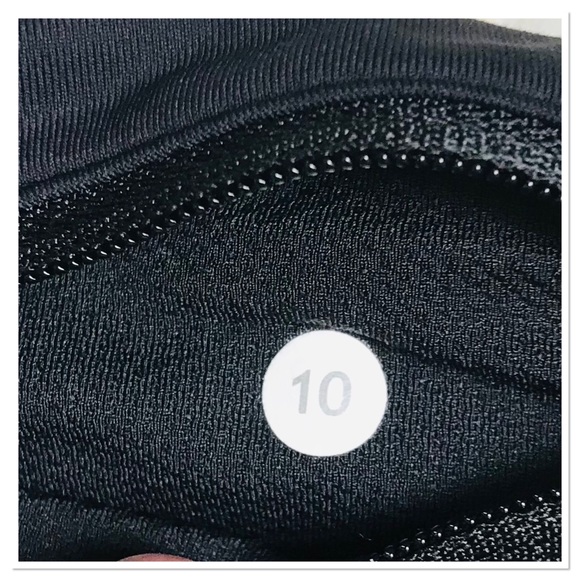 Lululemon Athletica Inspire Crop Black Athletic Leggings Women’s Size 10 - Picture 9 of 9